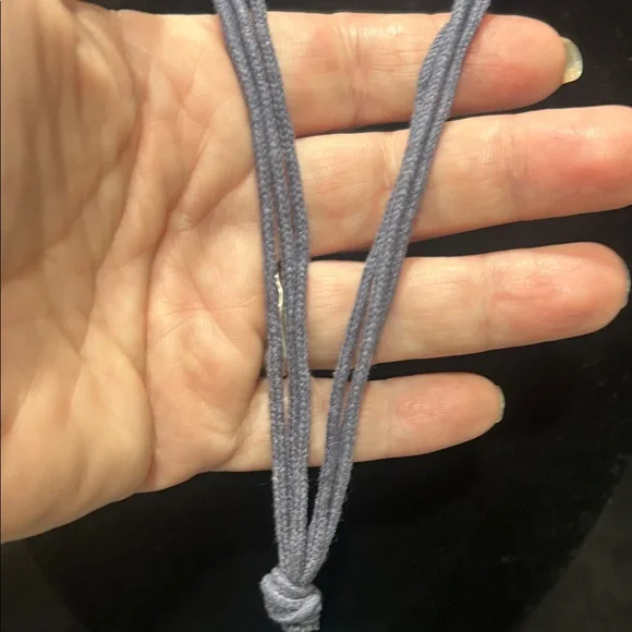 Christopher & Banks Blue and Silver Beaded Necklace - Picture 13 of 15